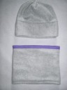 Purple Gray Beanie Gaiter Reverse