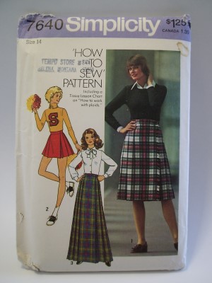 5 out of 4 Women's Monica Pleated Skirt PDF Pattern Instant Download