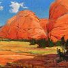 The Red Rocks, Jemez, New Mexico by Ira Diamond Cassidy, Date unk.